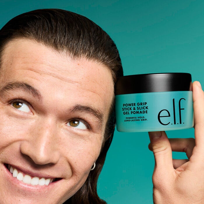 Power Grip Stick & Slick Hair Gel + Brush,