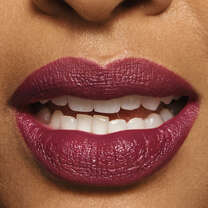 O FACE Satin Lipstick, Untamed - Deep Maroon-Purple