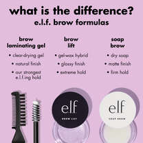 Brow Makeup Comparison Chart