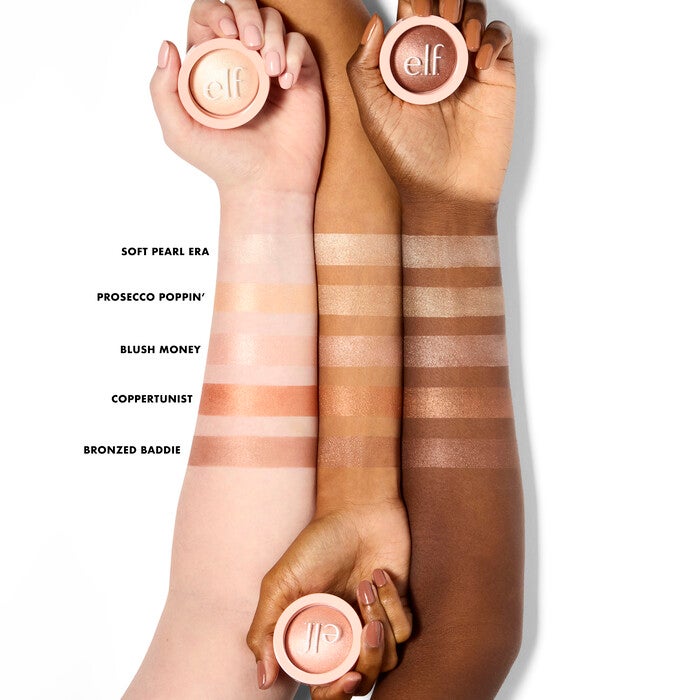 Halo Glow Powder Highlighter Arm Swatches