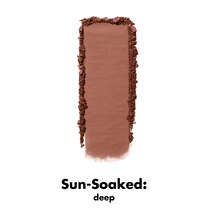 Primer-Infused Matte Bronzer, Sun-Soaked - Deep