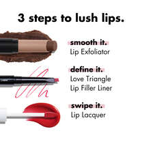 Love Triangle Lip Filler Liner, Soft Pink