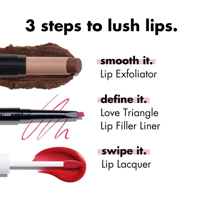 Love Triangle Lip Filler Liner, Soft Pink