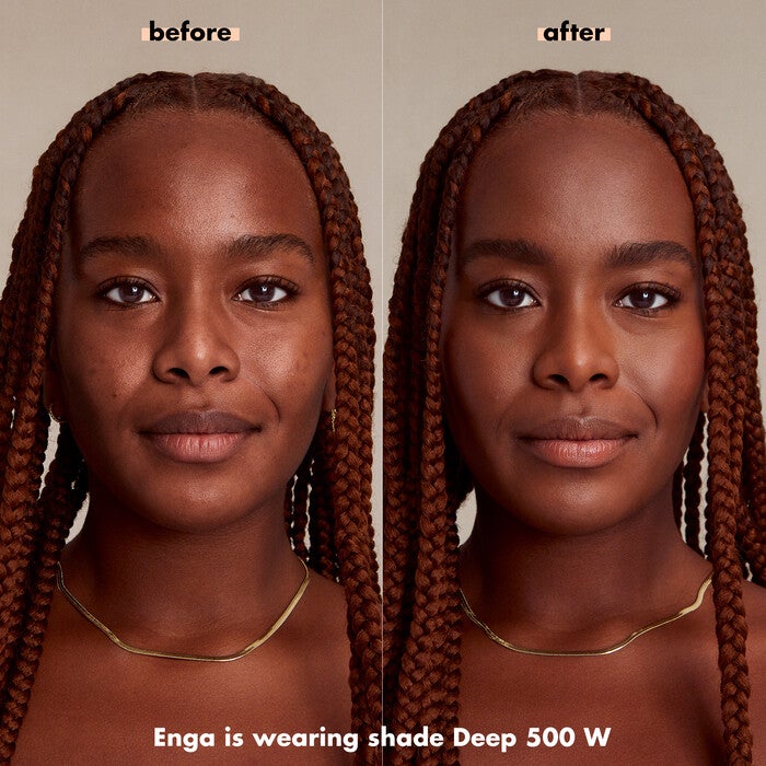 Camo Powder Foundation, Deep 500 W - deep with warm undertones