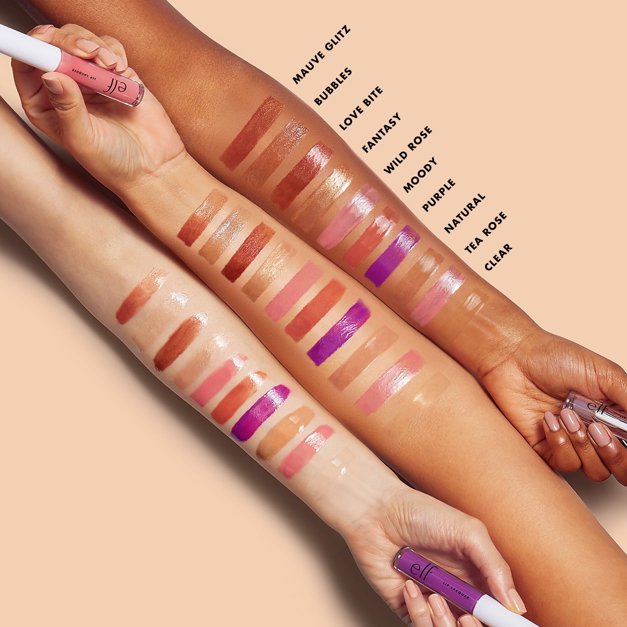Lip Lacquer Clear Lip Gloss e l f Cosmetics UK