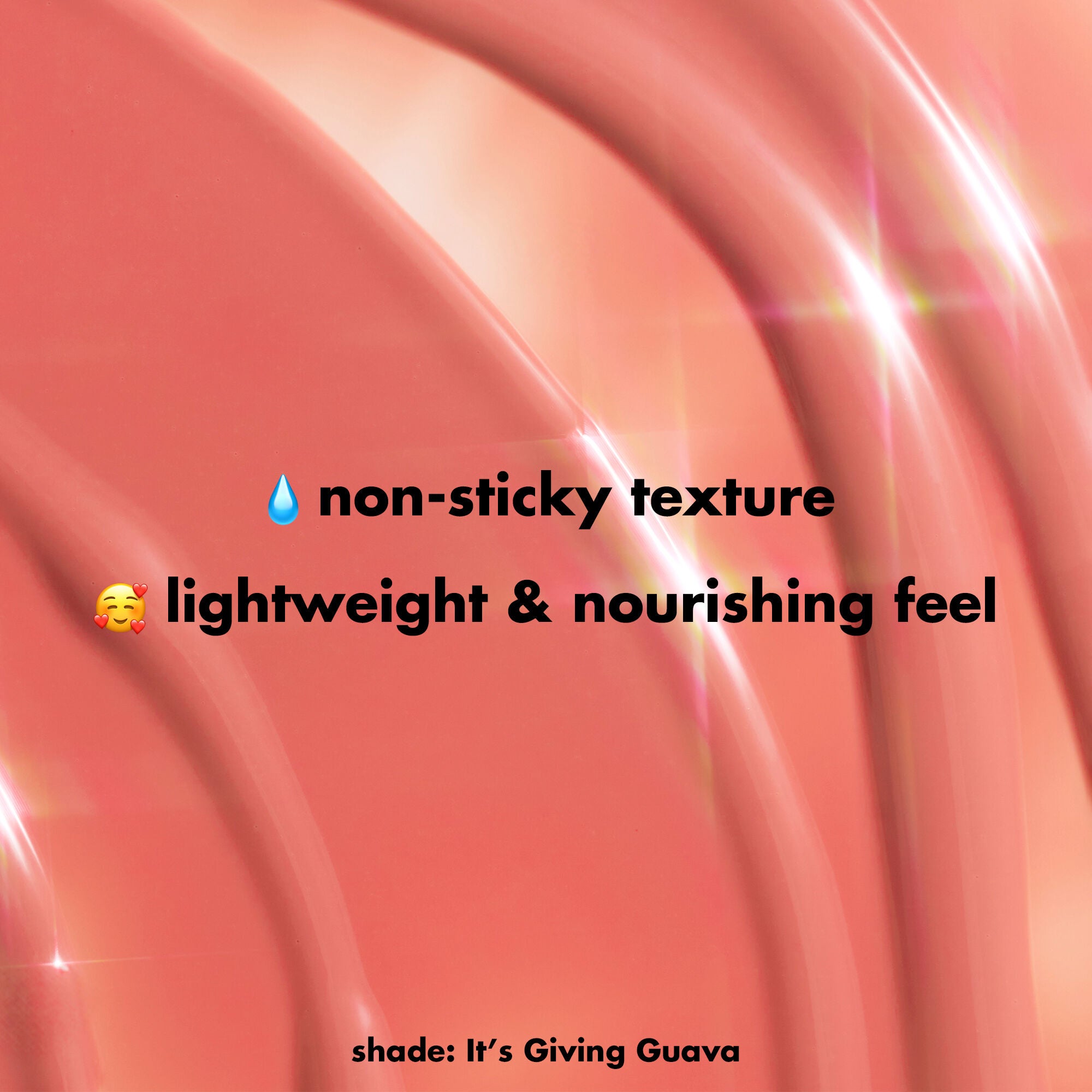 Glow Reviver Lip Oil, It's Giving Guava - Peachy Pink