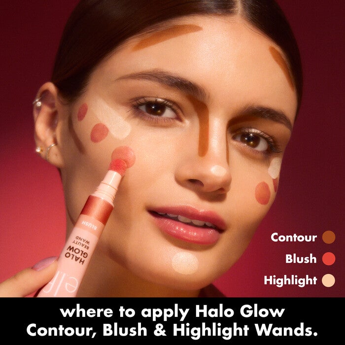 Halo Glow Blush Beauty Wand, Magic Hour