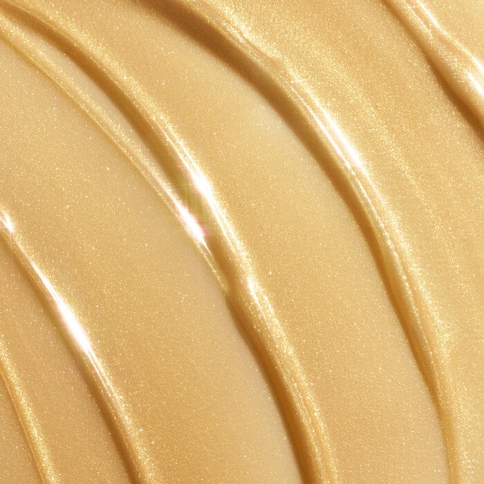 Citrine Gleam Glow Reviver Lip Oil Glimmer Texture Swatch