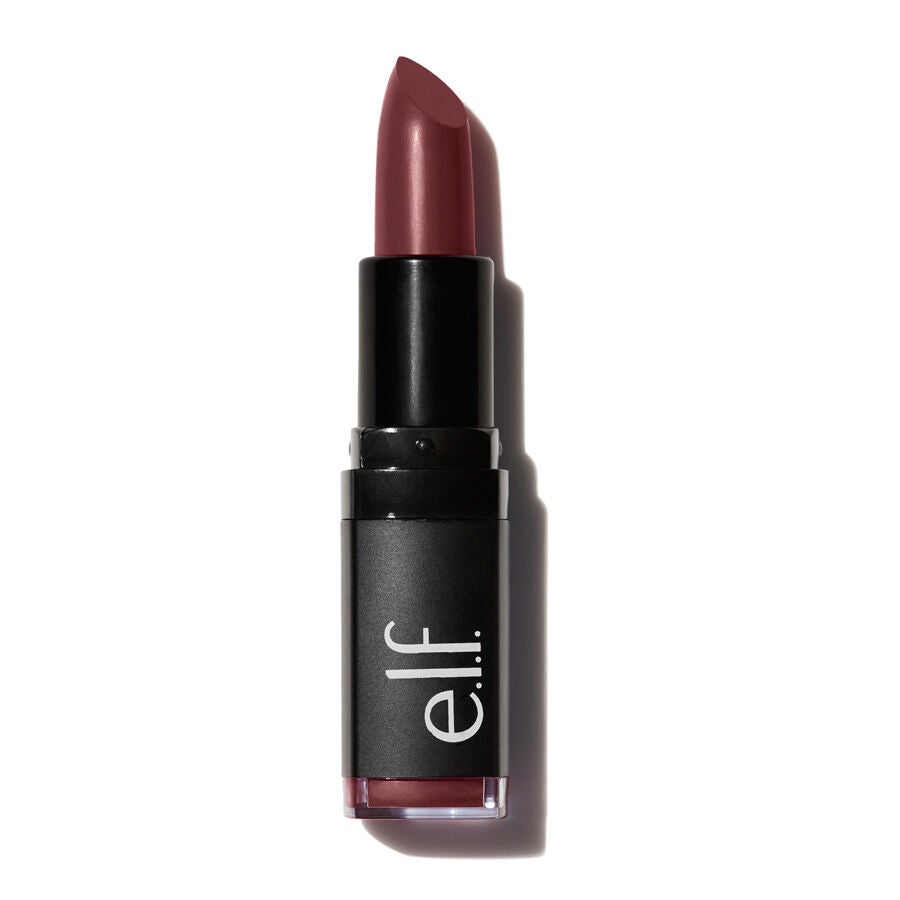 deep burgundy lipstick matte