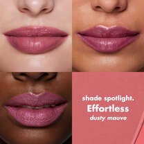 O FACE Satin Lipstick, Effortless - Dusty Mauve