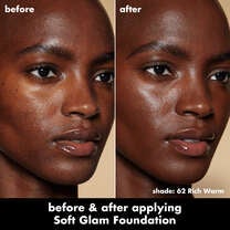 Soft Glam Satin Foundation, 62 Rich Warm - rich with warm undertones