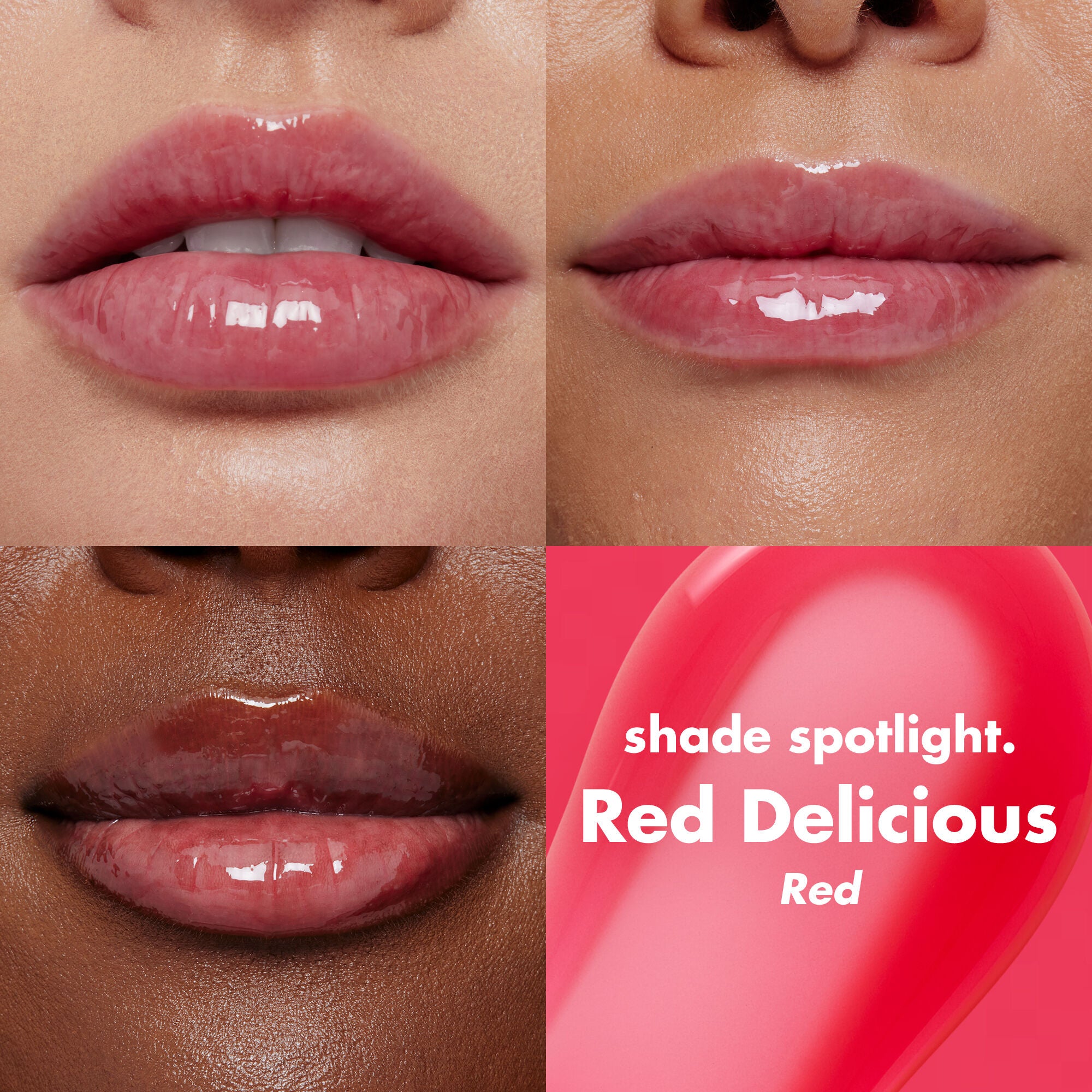 Glow Reviver Lip Oil, Red Delicious - Red