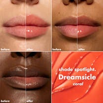 Plumping Lip Oil Dreamsicle Coral Lip Chart