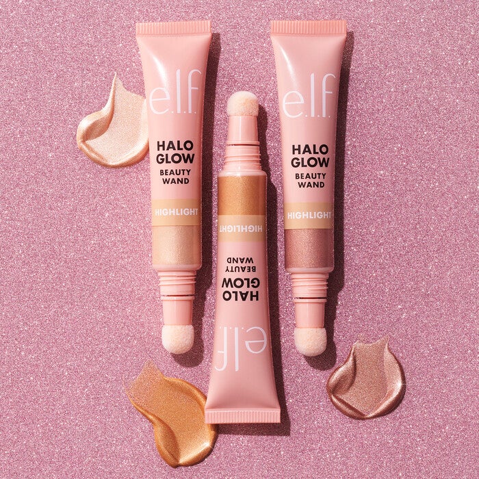 Halo Glow Highlight Beauty Wand, Pink Prism - Pink to Purple Shift