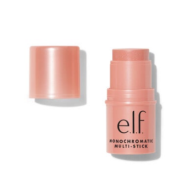 Monochromatic Multi Stick, Glistening Peach - Light Peach Pink w/ Pink & Gold Shimmer Monochromatic Multi-Use Makeup Stick - Glistening Peach