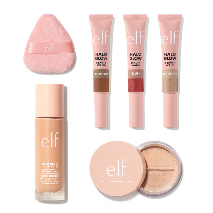  e.l.f. Halo Glow Contour Beauty Wand, Liquid Contour Wand For A  Naturally Sculpted Look, Buildable Formula, Vegan & Cruelty-free,  Fair/Light : Beauty & Personal Care