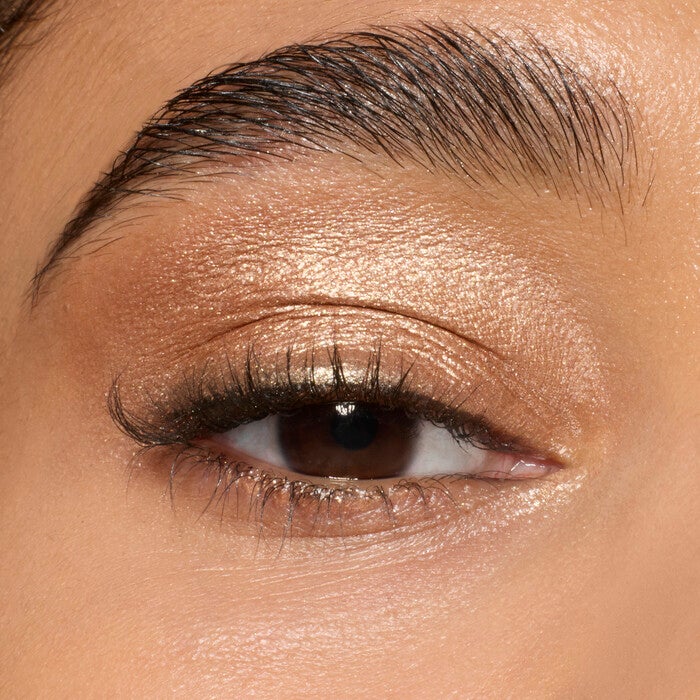 Fine as Fleck Glitter Eyeshadow, new shade! - Tan-talize - Warm Brown with Silver Sparkle