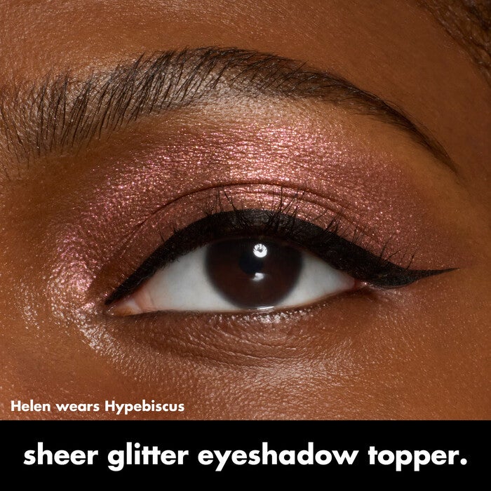 Fine as Fleck Glitter Eyeshadow, new shade! - Hypebiscus - Peach Pink with Hot Pink Sparkle