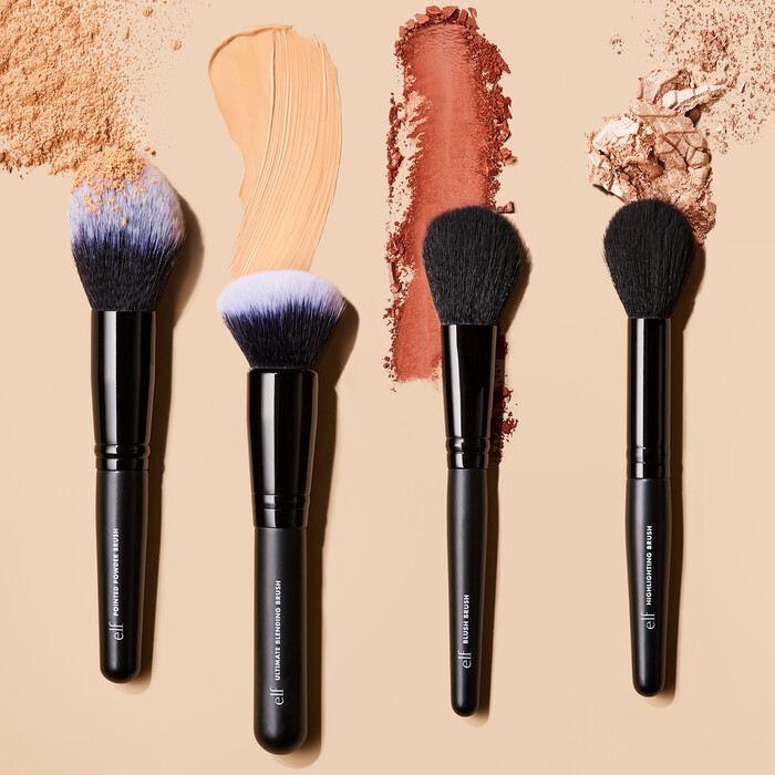 Vegan and Cruelty Free Face Makeup Brushes