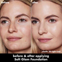 Soft Glam Satin Foundation, 20 Light Cool - light with cool undertones