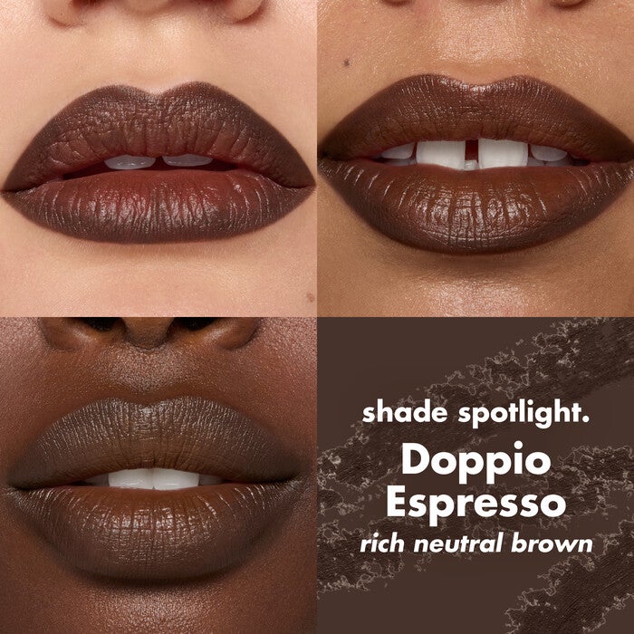 Doppio Espresso Lip Liner Shade Lip Chart
