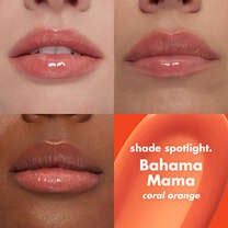 Lip Plumping Gloss, Bahama Mama - Coral orange