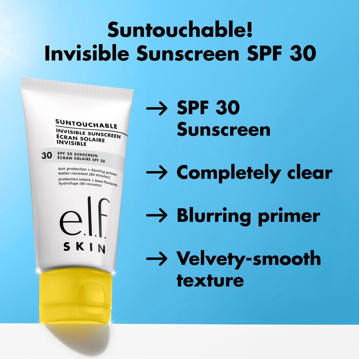 Suntouchable Invisible Sunscreen SPF 30 Mini, 