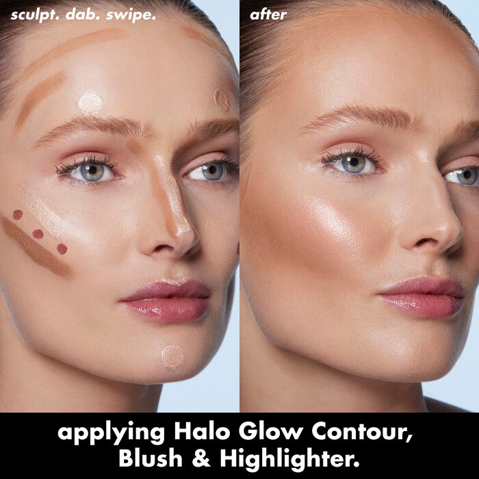 Halo Glow Blush Beauty Wand, Magic Hour