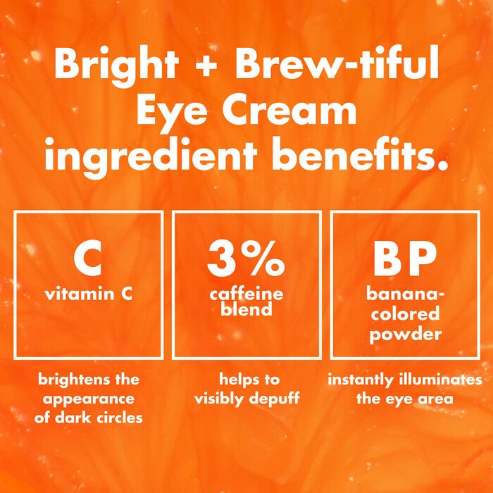 Bright + Brew-tiful Eye Cream, 