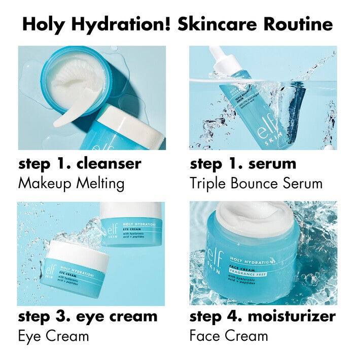 Holy Hydration! 4 Step Misturizing Skincare Routine