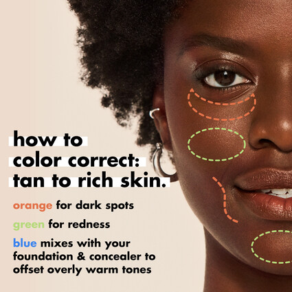 How to Colour Correct for Tan to Rich Skin
