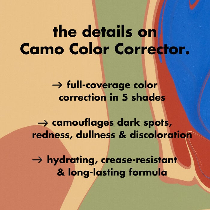 Color Correcting Makeup Camouflages Dark Spots, Redness, Dullness, and Discoloration