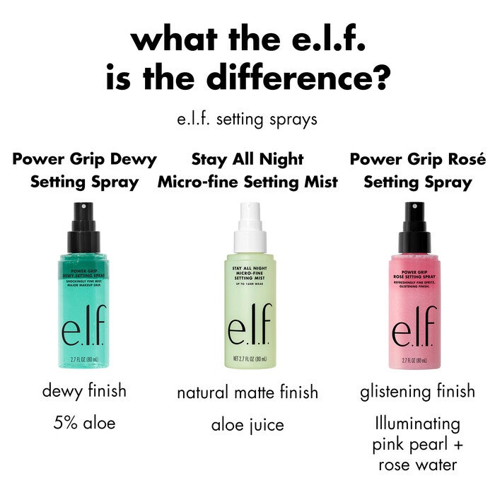 What is the Difference Between e.l.f. Setting Sprays