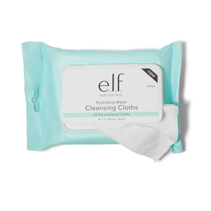Hydrating Water Cleansing Cloths, 