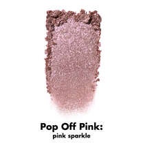 Pop Off Pink Sparkle Eyeshadow Swatch