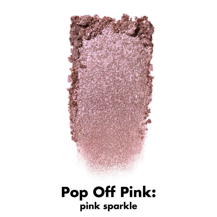 Pop Off Pink Sparkle Eyeshadow Swatch
