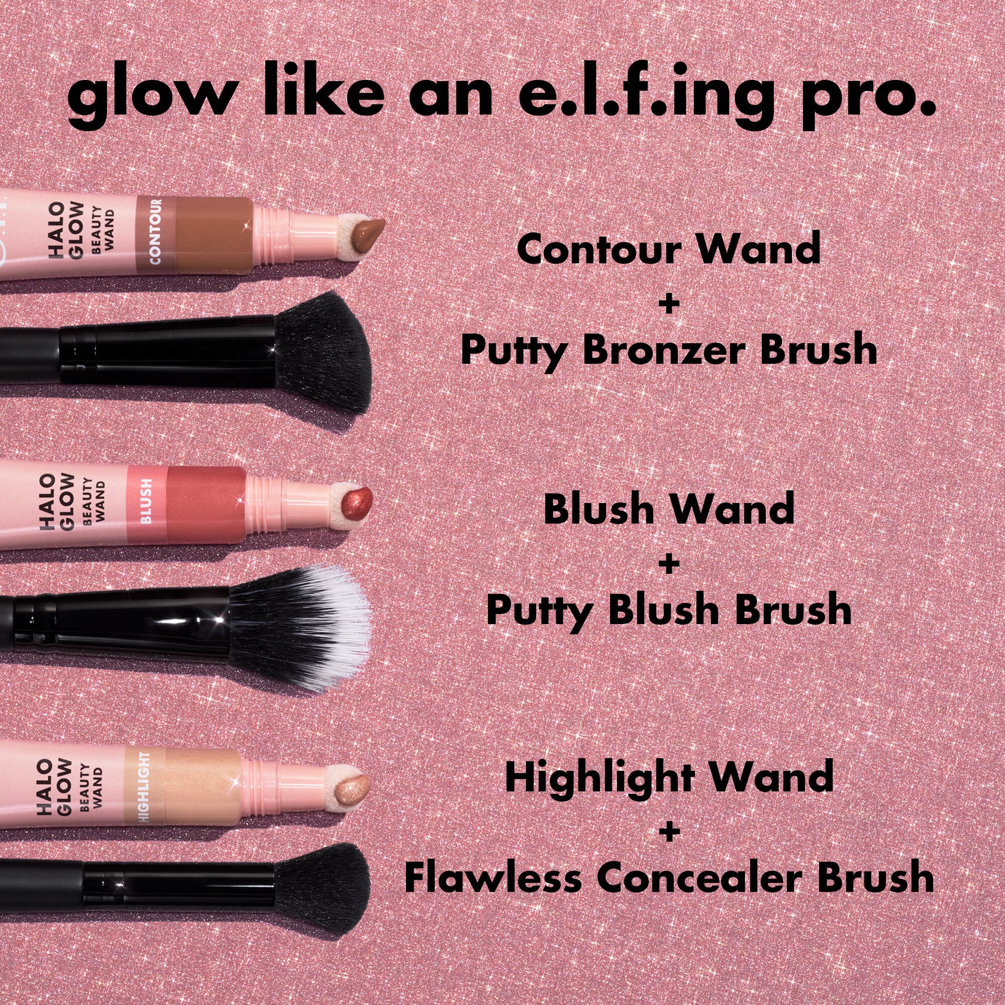 Halo Glow Liquid Blush Wand e.l.f. Cosmetics UK