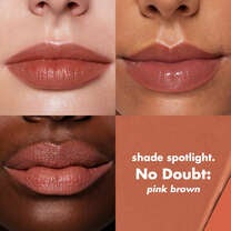 O Face Satin Lipstick, No Doubt - Pink Brown