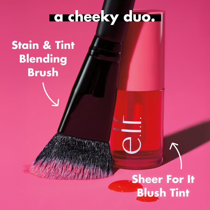 Sheer For It Blush Tint, Left on Red - sheer red