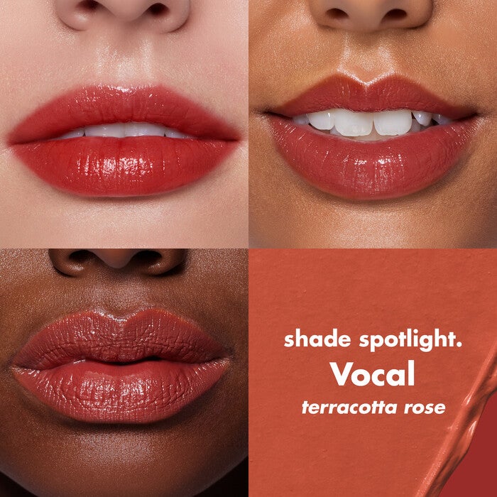 O FACE Satin Lipstick, Vocal - Terracotta Rose